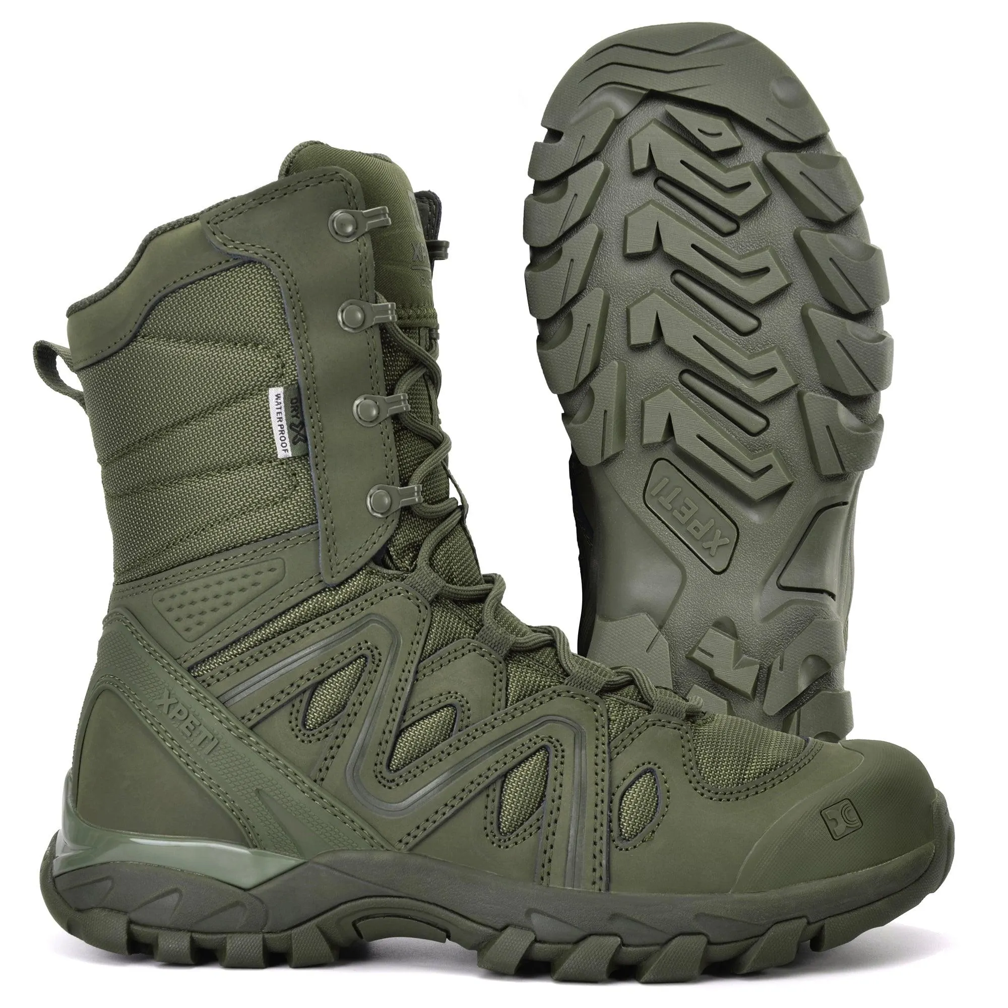 Men's Women's X-FORCE 8" Waterproof Tactical Boots