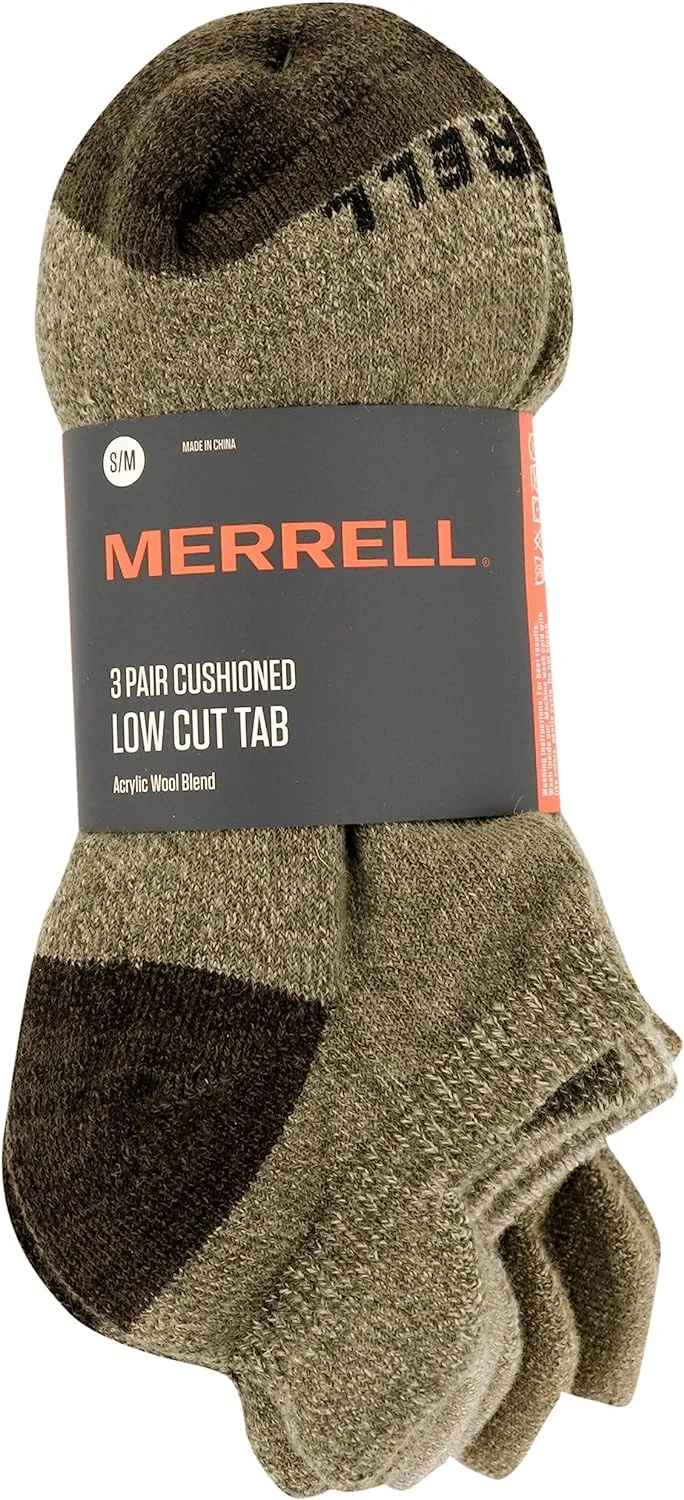 Merrell Men's and Women's Wool Everyday Hiking Socks