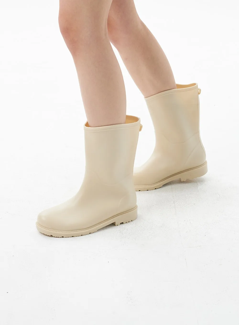 Mid-Calf Rain Boots OU323