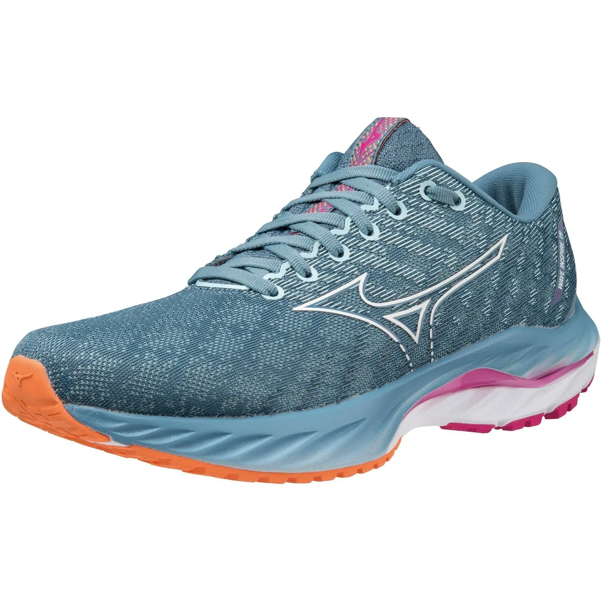 Mizuno Wave Inspire 19 Womens Running Shoes - Blue