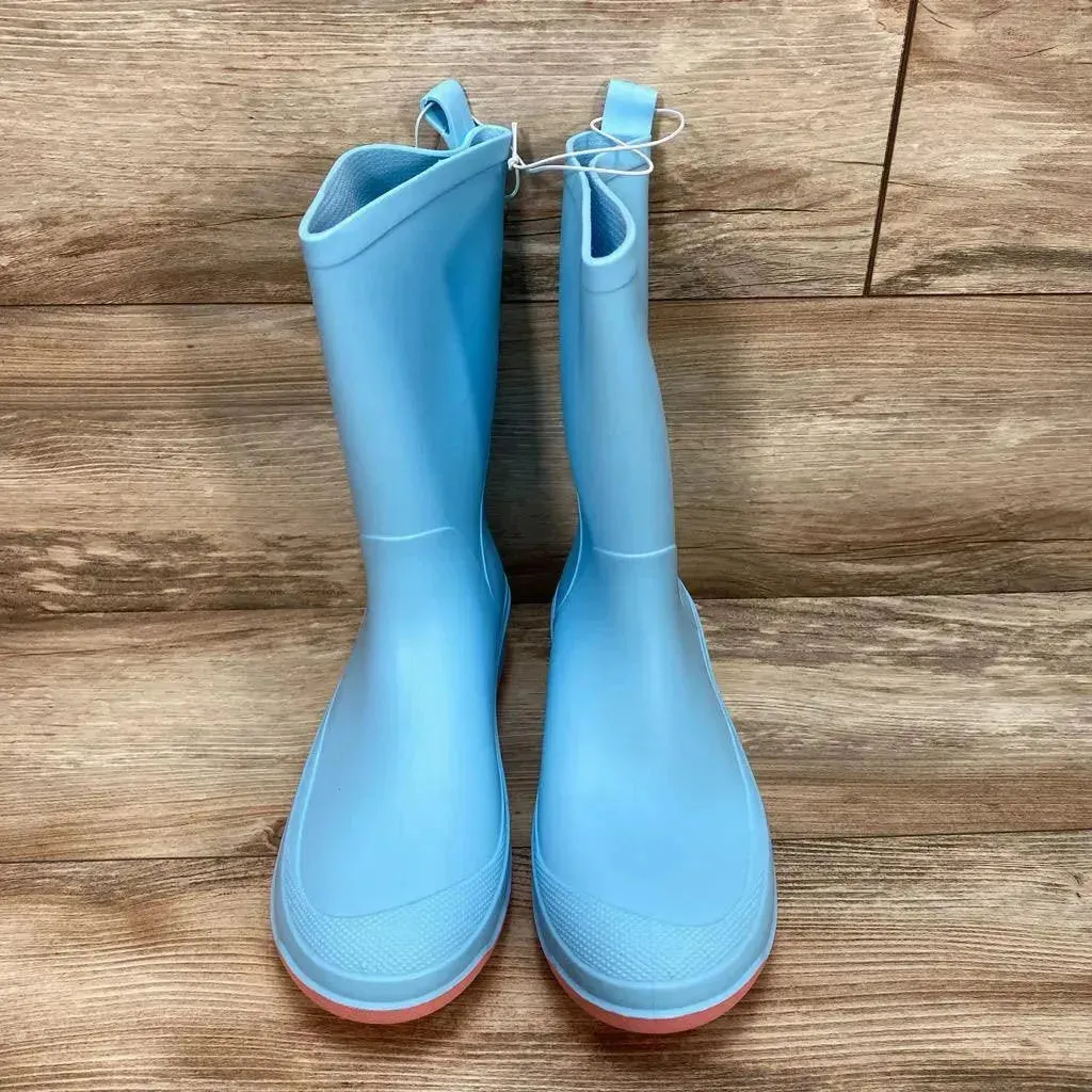 NEW Cat & Jack Andy Slip-On Rain Boots sz 6Y