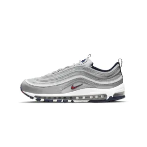 Nike Mens Air Max 97 Puerto Rico Shoes 'Metallic Silver'