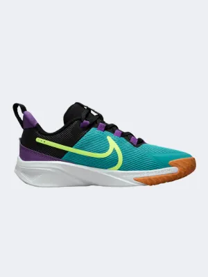 Nike Star Runner 4 Se Ps-Boys Running Shoes Teal/Purple/Black