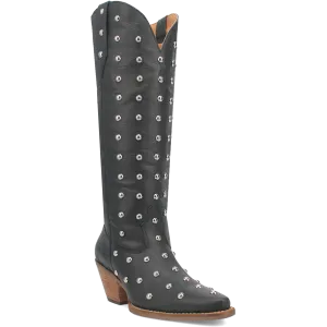 Online Exclusive | Dingo | Broadway Bunny Leather Boot in Black**PREORDER