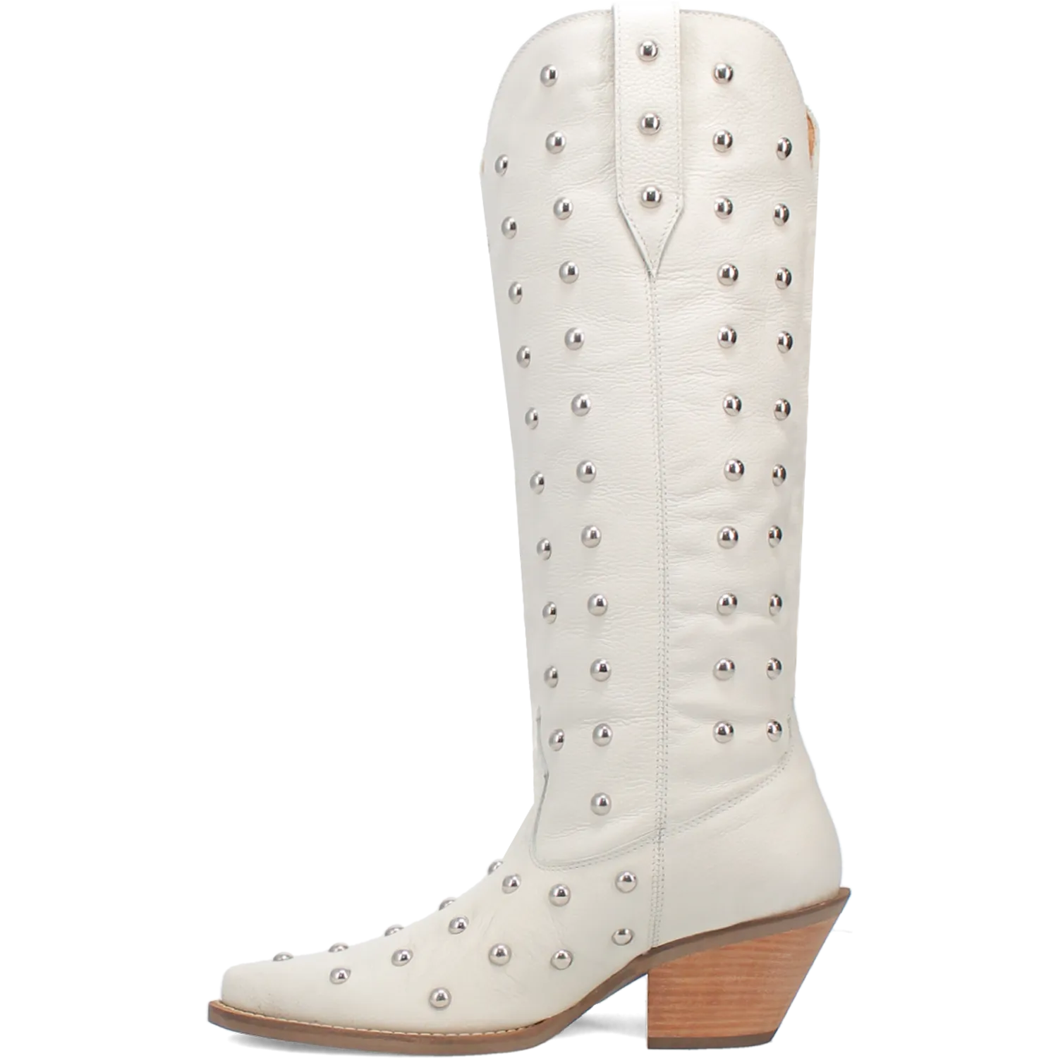 Online Exclusive | Dingo | Broadway Bunny Leather Boot in White **PREORDER