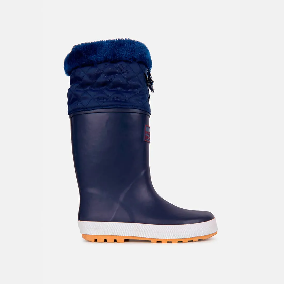 Puddleflex Fleece Lined Wellies Navy