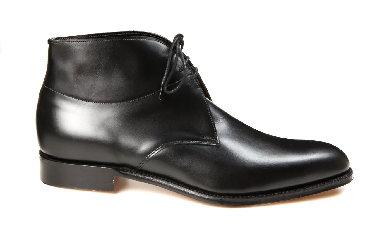 Regent - 'Frank George' Chukka Boot - Black Calf Leather