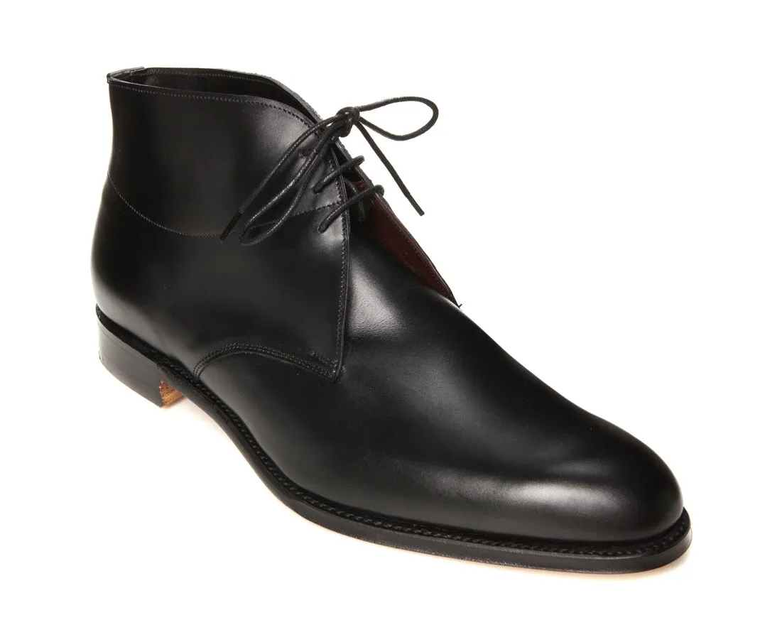 Regent - 'Frank George' Chukka Boot - Black Calf Leather