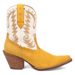 Rodeo Queen Embroidered Studded Snip Toe Cowboy Booties