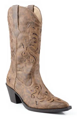 Roper Brown Ladies Boots Style 09-021-1556-0768