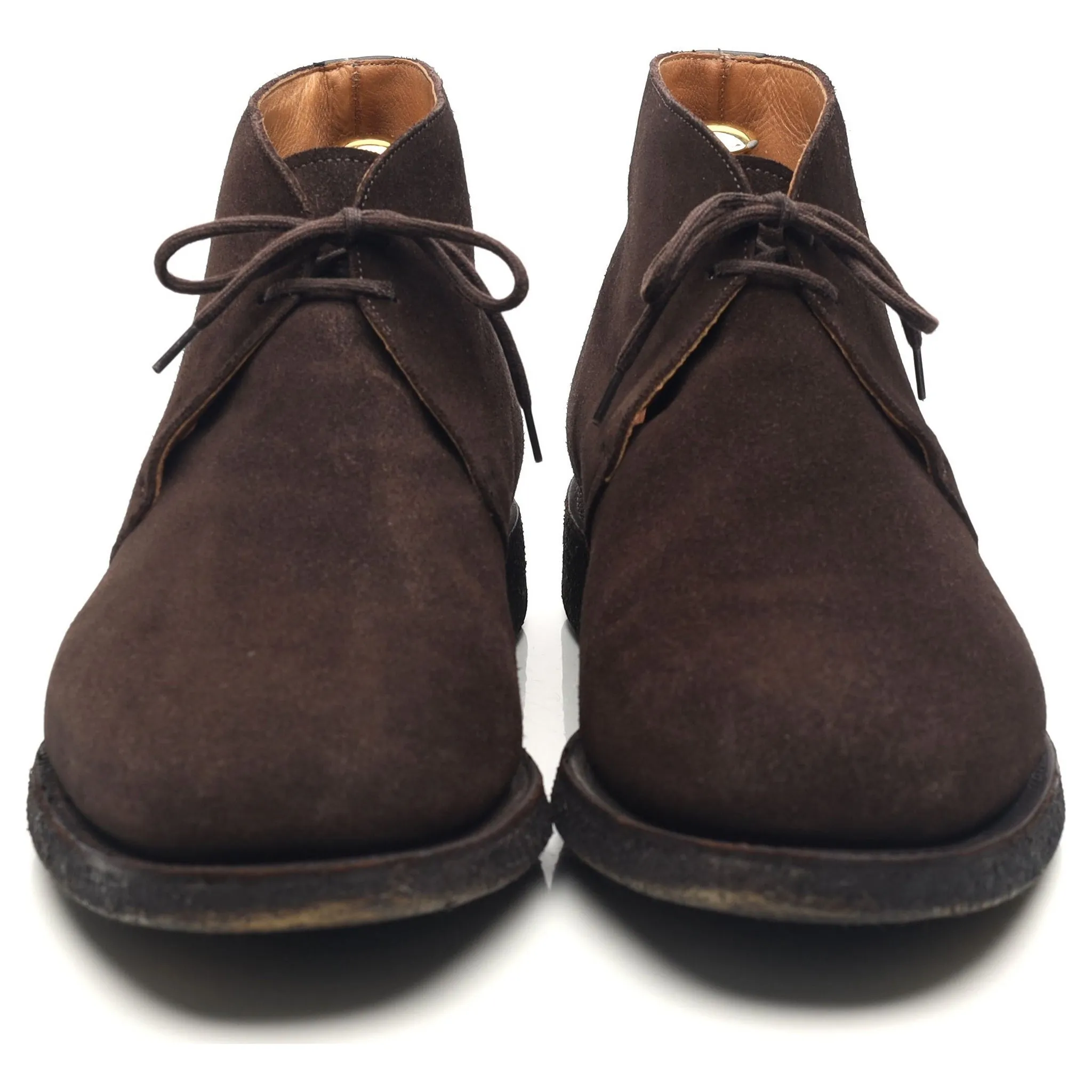 'Ryder' Dark Brown Chukka Boots UK 11.5 F