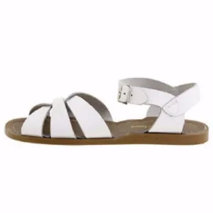 salt water sandals children's white