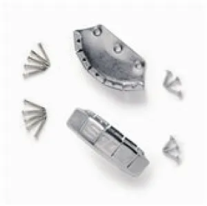 Sidi Boots Replacement MX Toe Caps - Metal Silver