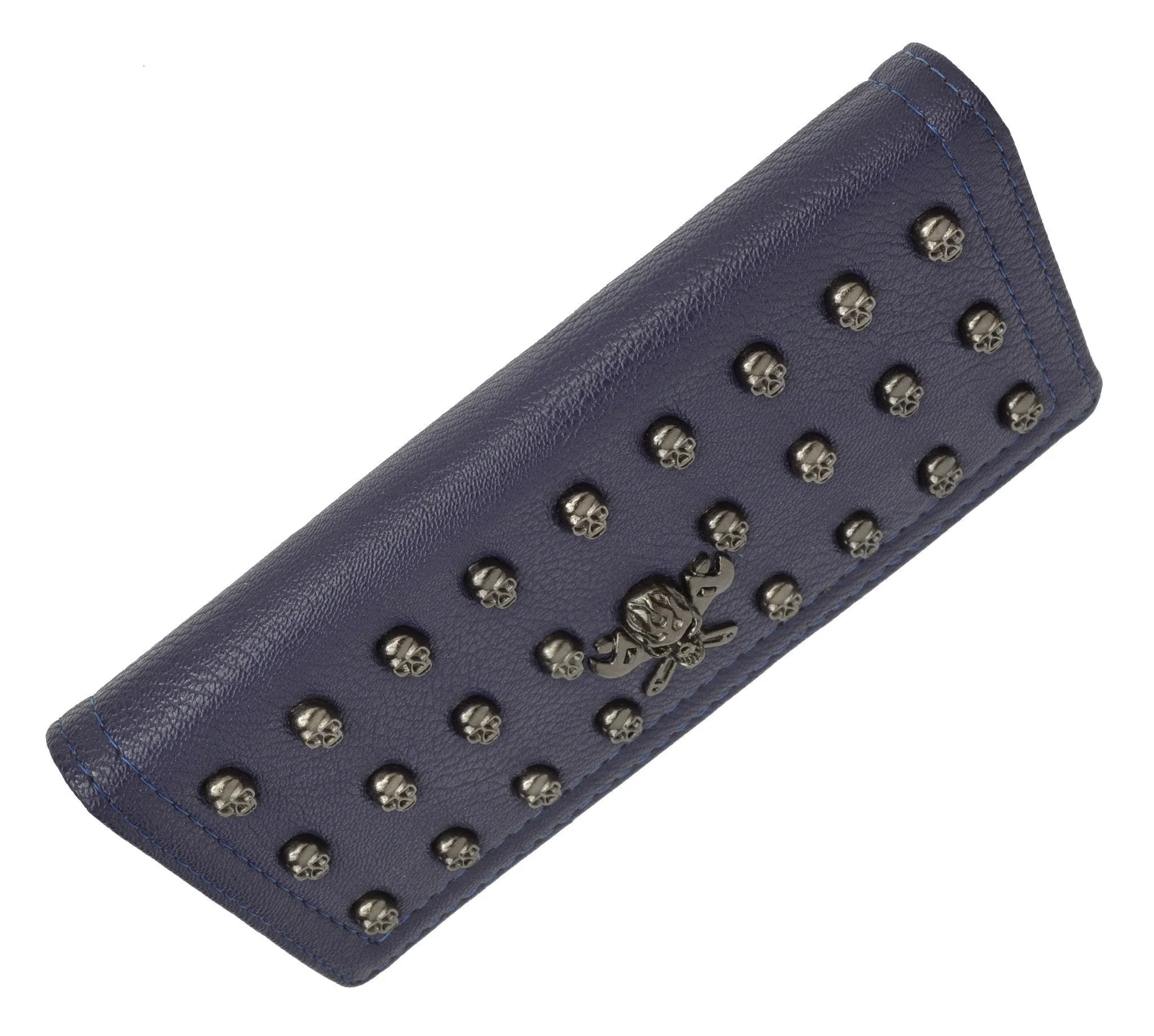 Skull Design Clutch Wallet For Ladies 137 01