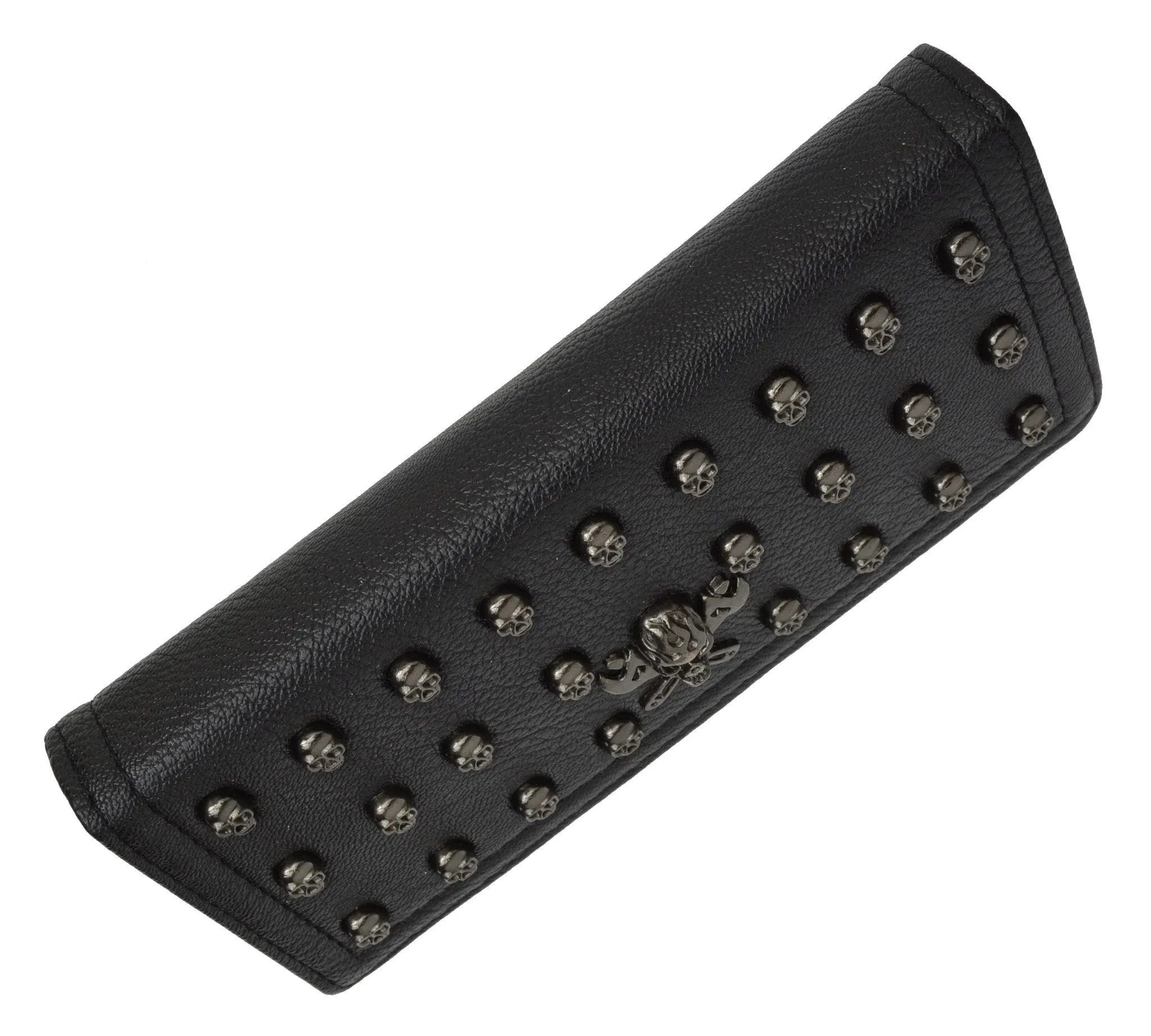 Skull Design Clutch Wallet For Ladies 137 01