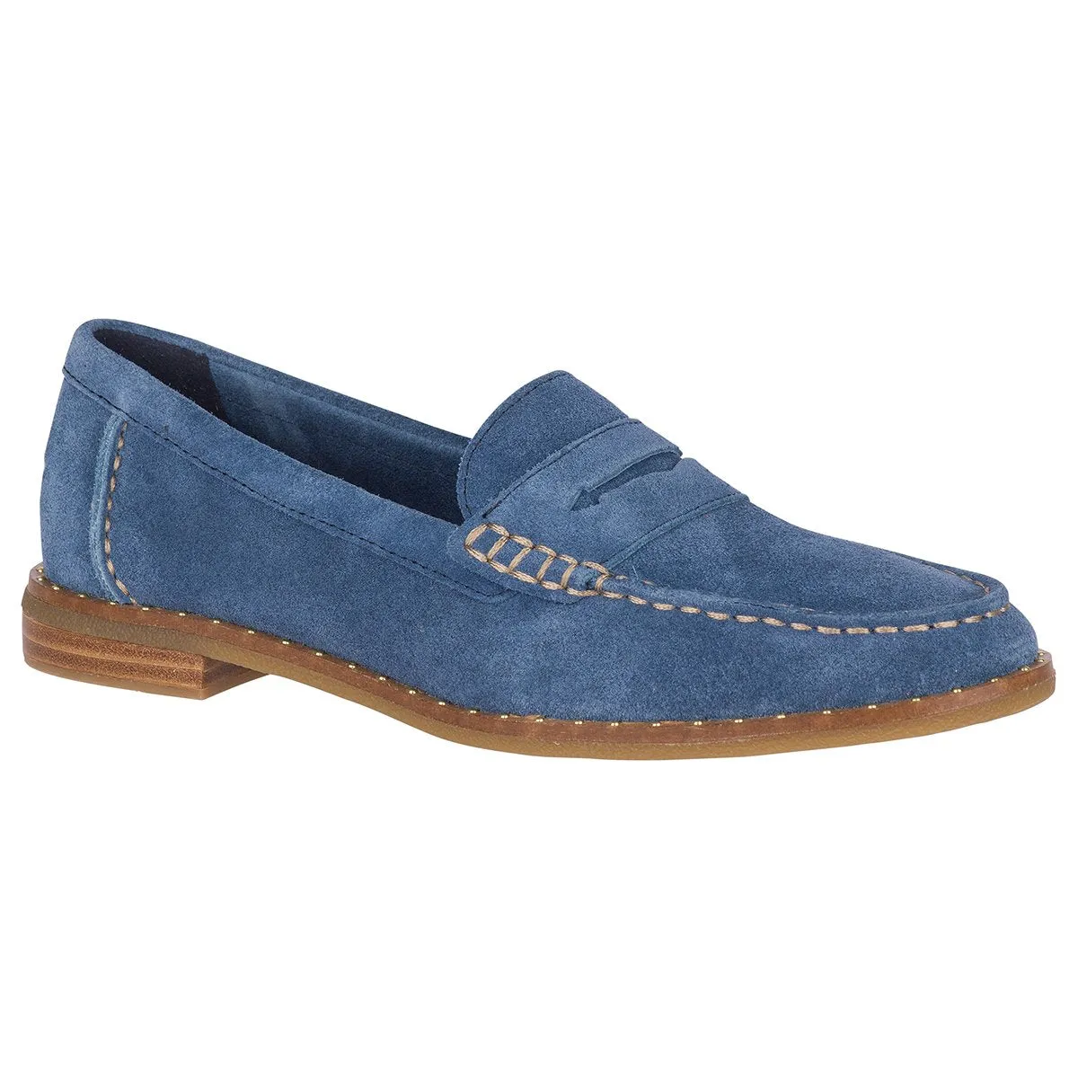 Sperry Women's Seaport Penny Suede Stud Loafers