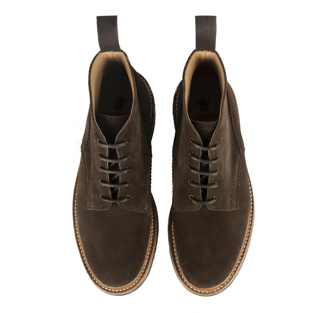 Trickers Evedon Chukka Boot Cafe Repello Suede