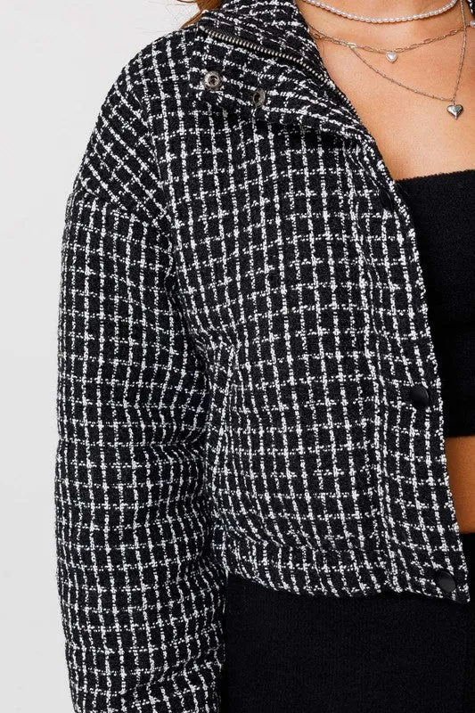 Tweed Cropped Jacket