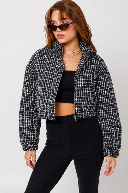 Tweed Cropped Jacket