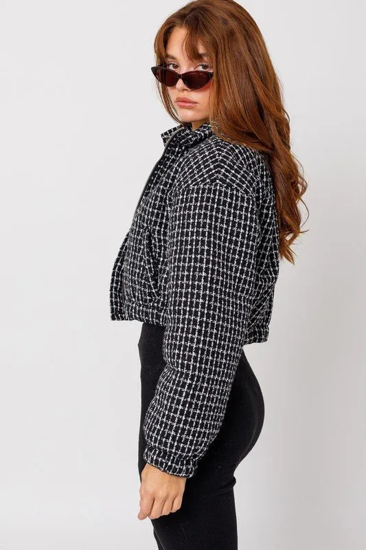 Tweed Cropped Jacket