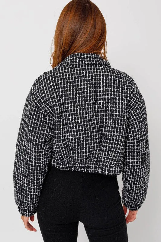 Tweed Cropped Jacket