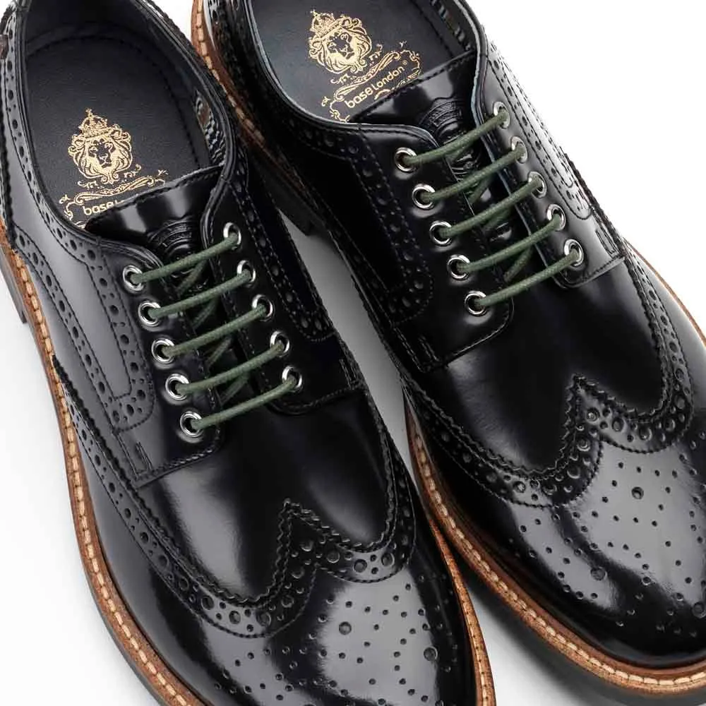 Woburn Hi Shine Brogue Shoes