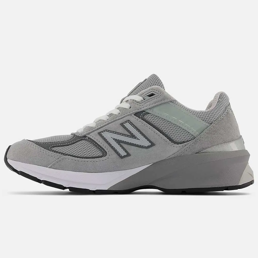 Women's MADE in USA 990v5 Core Running Shoe - Grey/Castlerock- Regular (B)