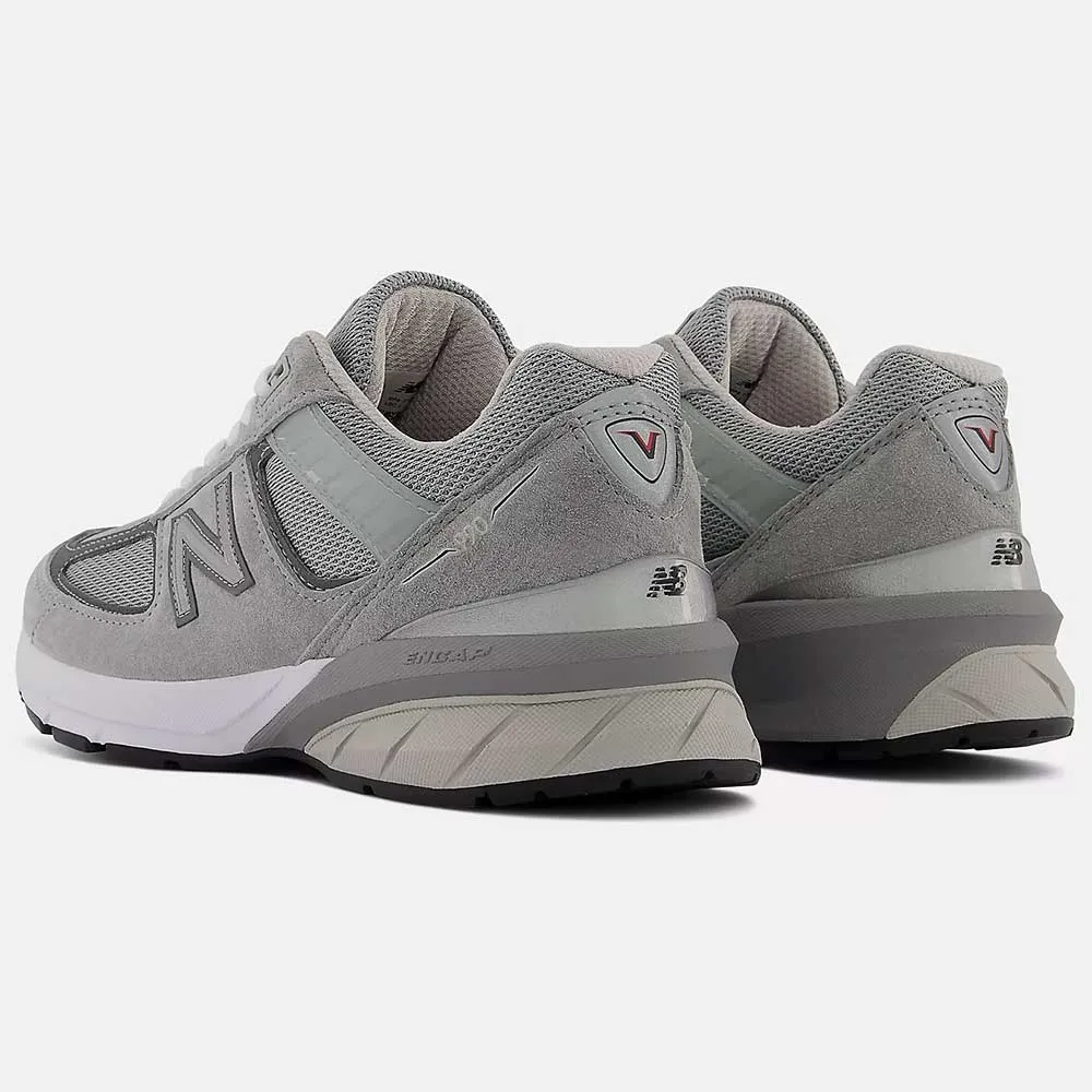 Women's MADE in USA 990v5 Core Running Shoe - Grey/Castlerock- Regular (B)