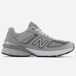 Women's MADE in USA 990v5 Core Running Shoe - Grey/Castlerock- Regular (B)