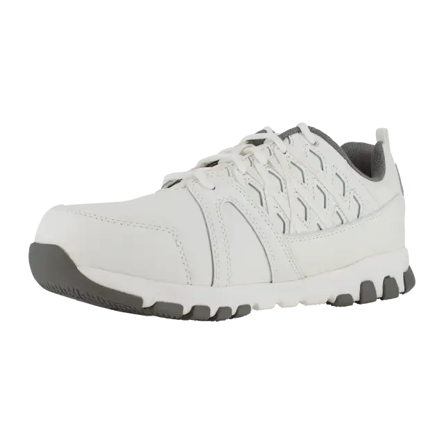 Women's Sublite Steel-Toe Athletic Work Shoe White